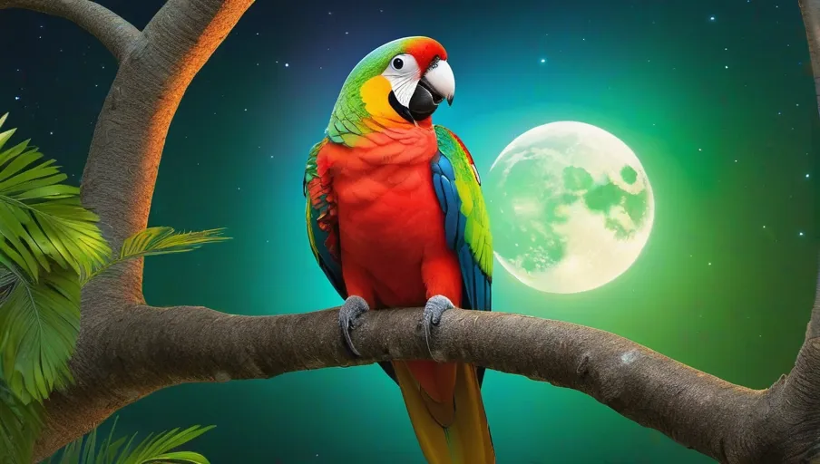 the parrot spirit animal symbolizing wisdom intuition and spiritual connection